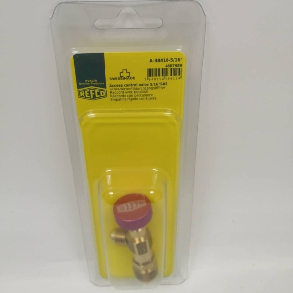 REFCO CHARGING VALVE 5/16" X 5/16" SAE