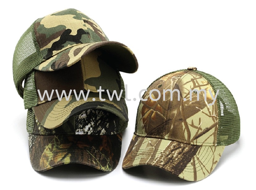 CP033 Trucker Camouflage Cap 