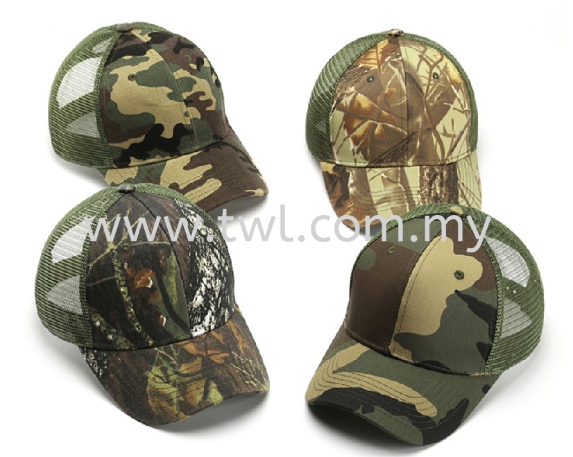 CP033 Trucker Camouflage Cap 