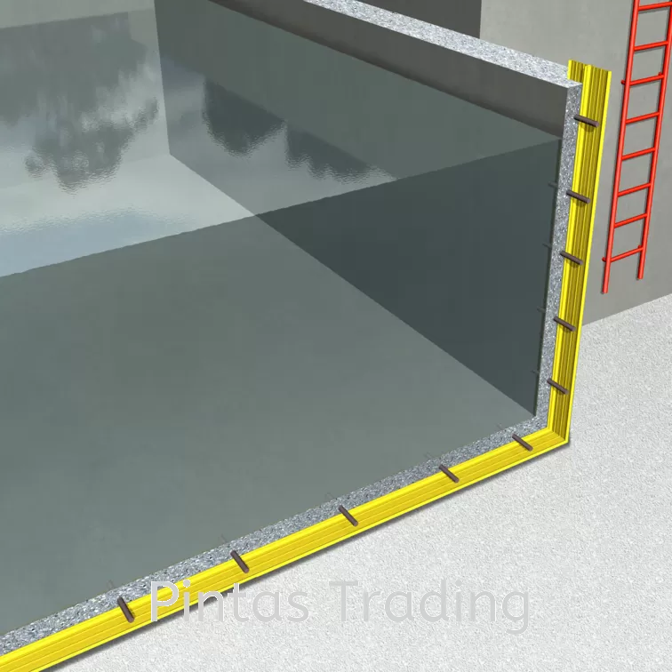 Sika Waterbar V20 | Flexible PVC Waterbar for Expansion Joint in Concrete Structure