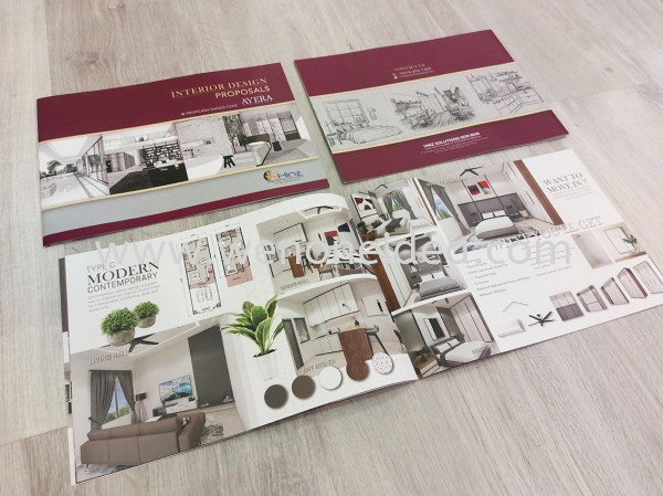 A4 Landscape Booklet Design 12pp