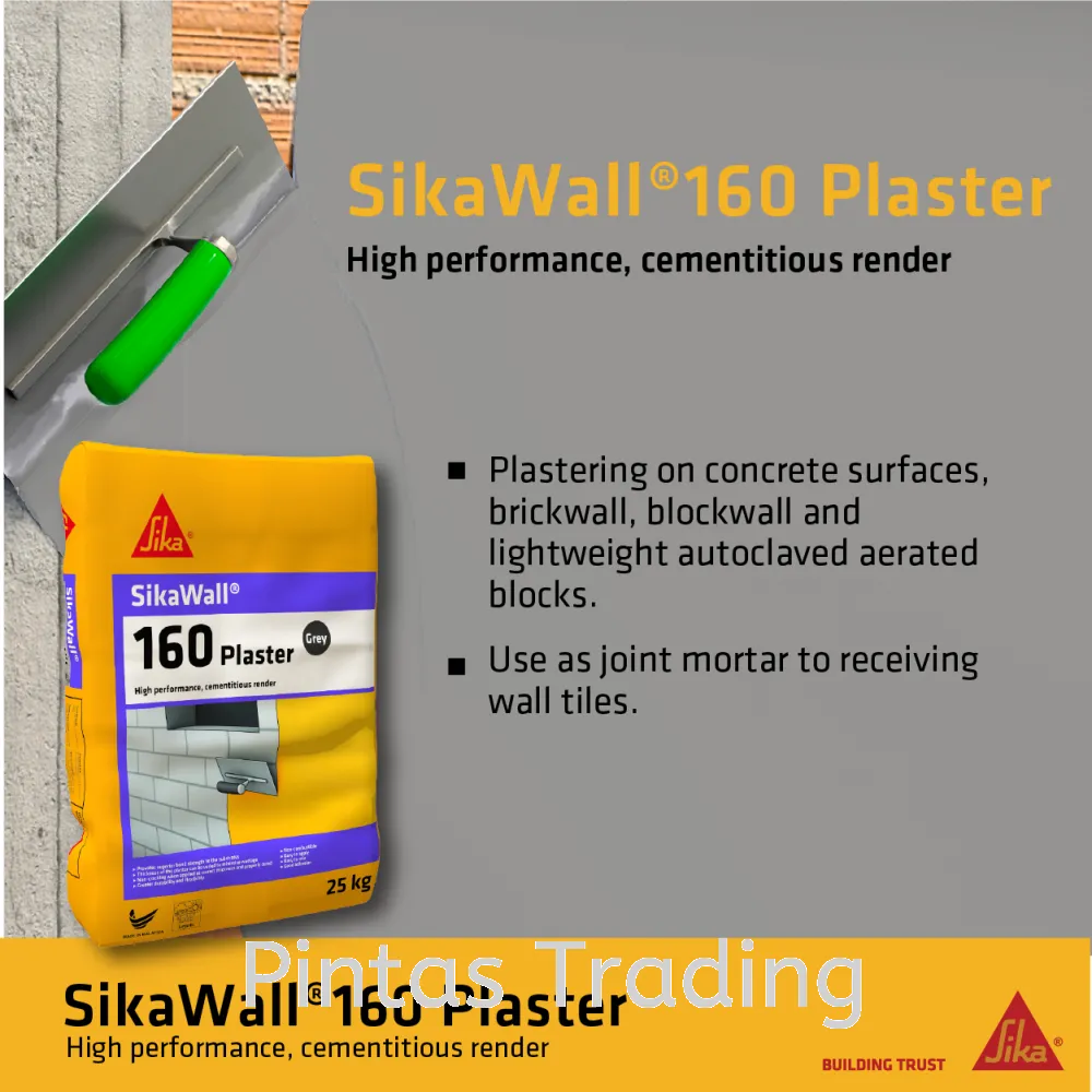 SikaWall-160 Plaster