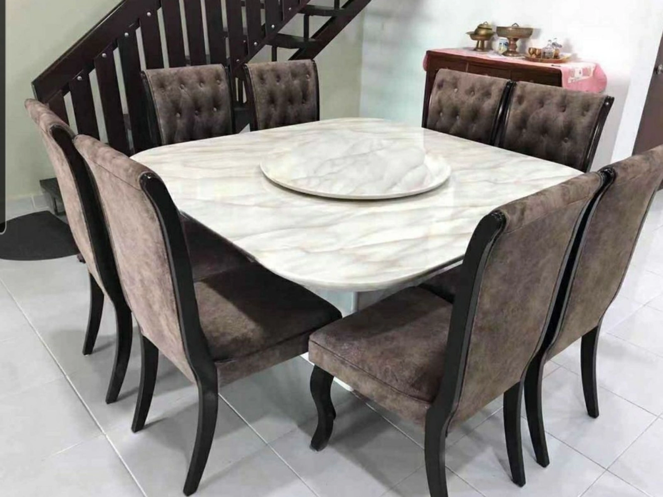 Square Marble Table 