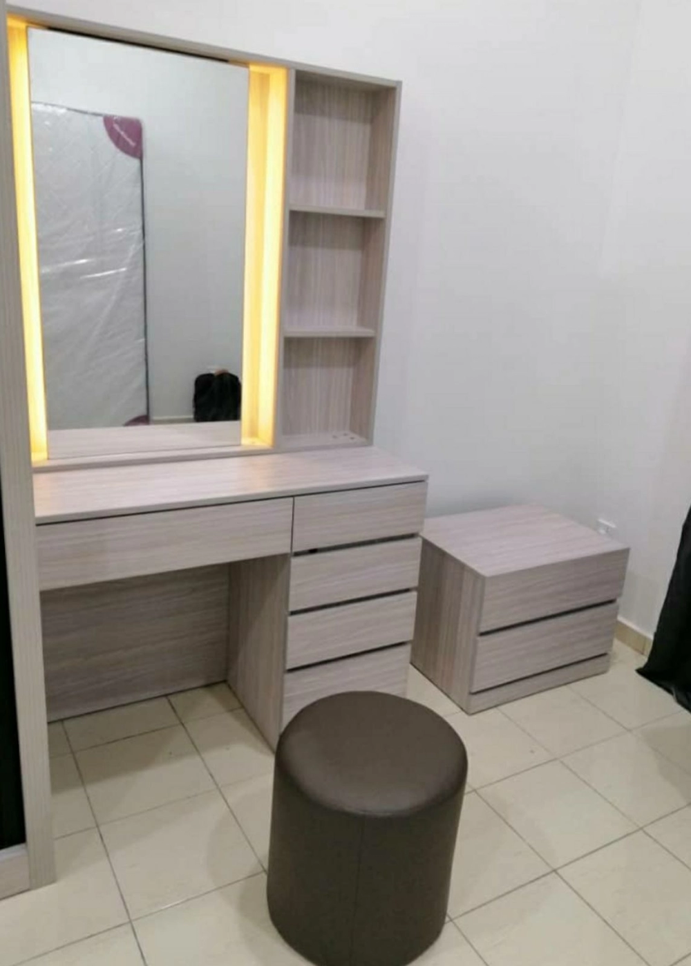 MY Series Bedroom set with Wardrobe dressing table and Bedframes 