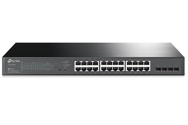 TP-LINK OMADA JETSTREAM :TL-SG2428P (T1600G-28PS) 28-Port Gigabit Smart Switch with 24-Port PoE+