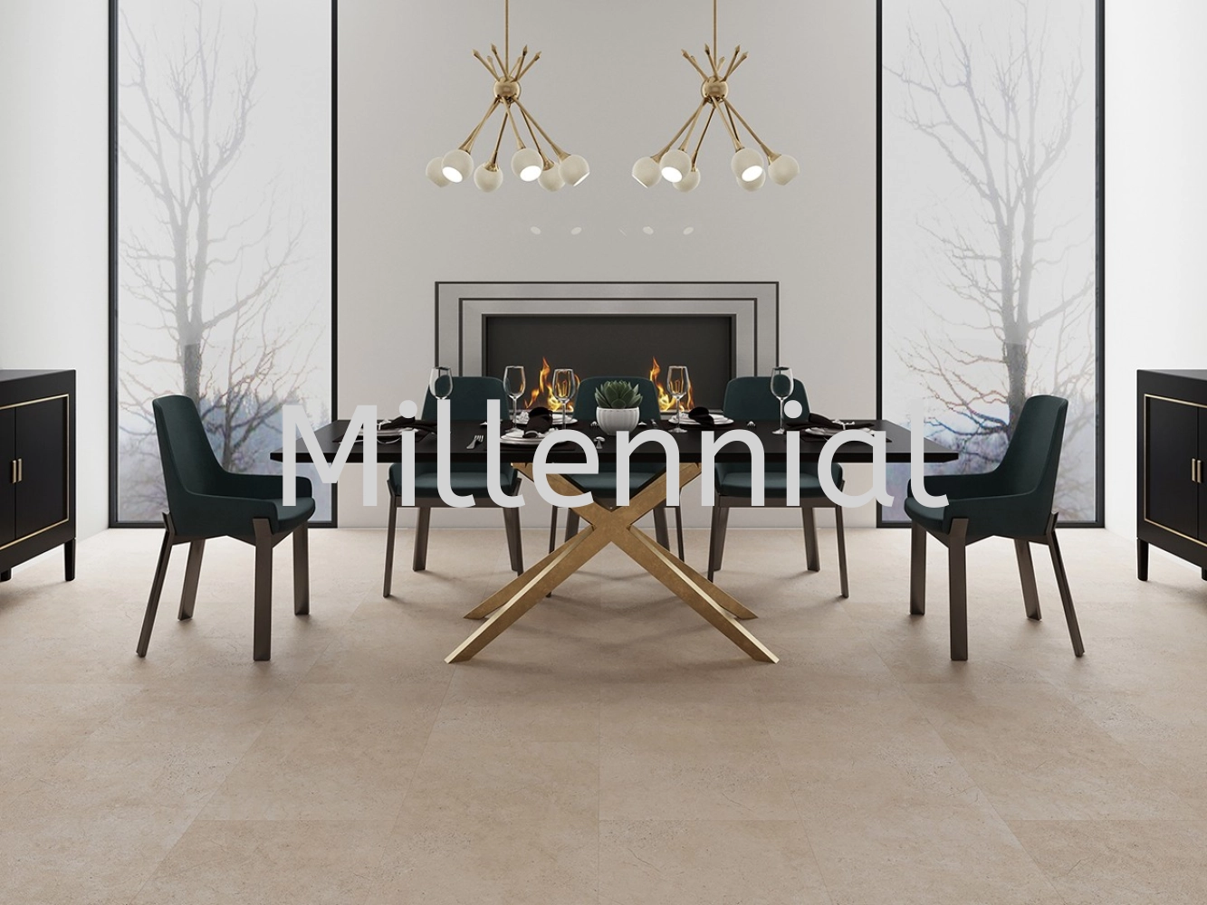 DS 3308 - 3mm Millennial Stoneworks Vinyl Plank