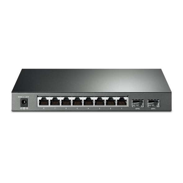 TP-LINK OMADA :TL-SG2210P(T1500G-10PS) JETSTREAM 8-PORT PoE+ GIGABIT With 2 x SFP SMART SWITCH