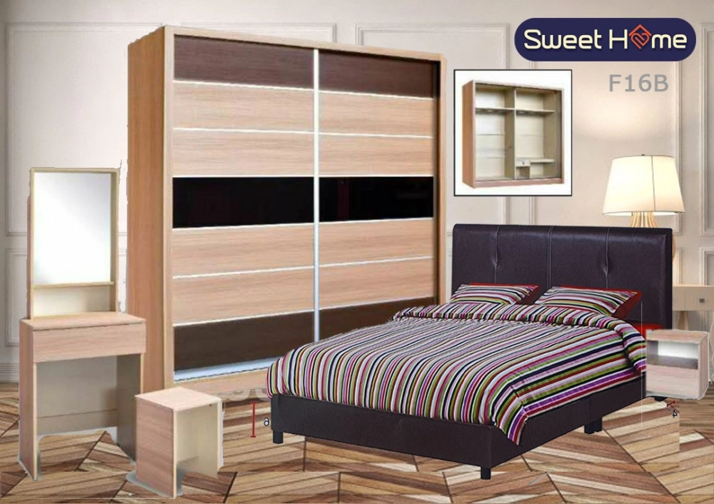 Limited Special Sale Promotion Bedroom Set 5 X 7ft Full Set With