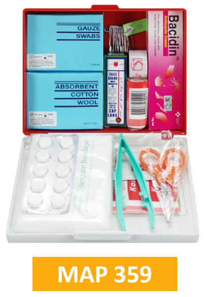 Equipped ABS First Aid Kit MAP359 - Premium