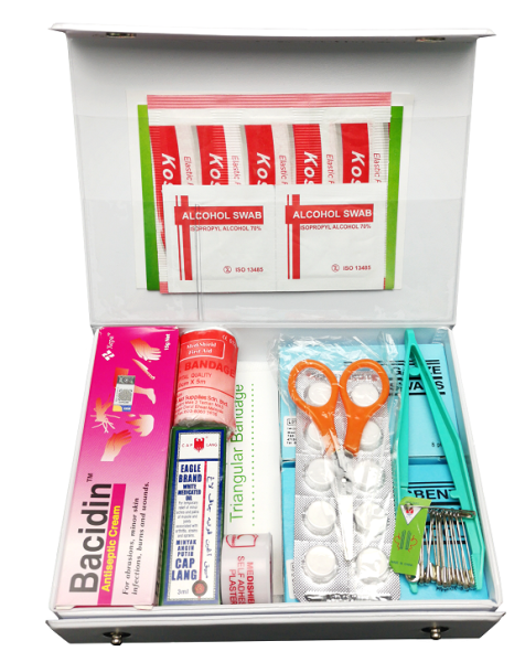 Equipped PVC First Aid Kit MPP159 - Premium