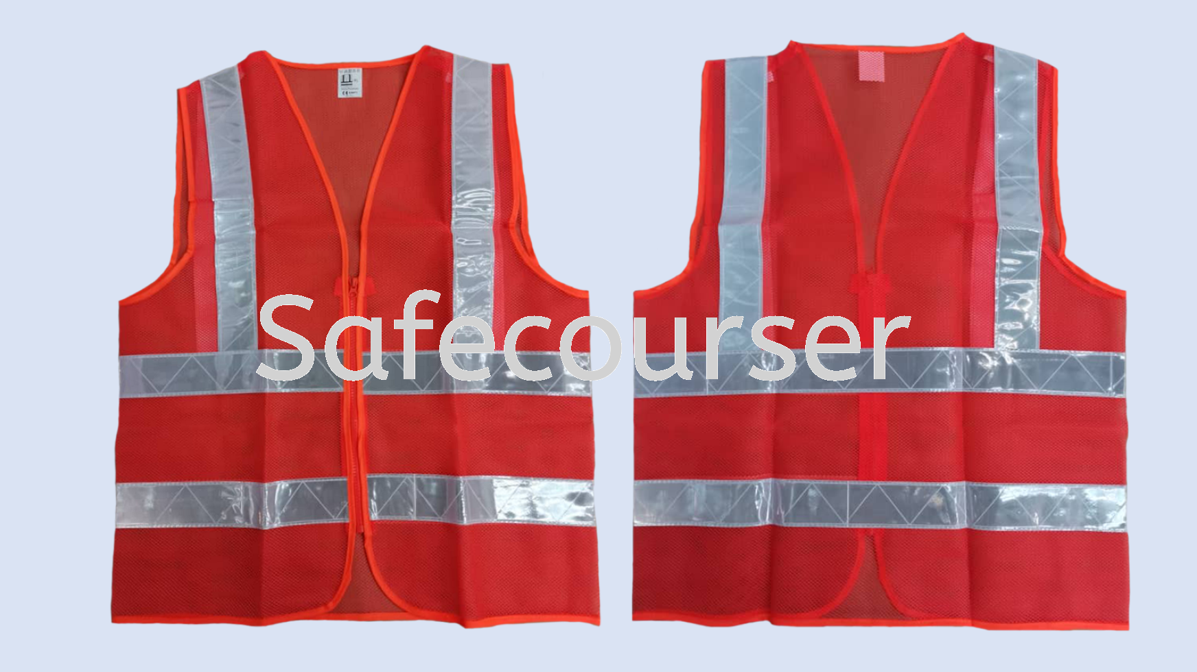 4 PVC Reflective Netting Safety Vest 