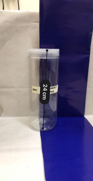 BALANG PLASTIC TINGGI 24CM / PLASTIC JAR