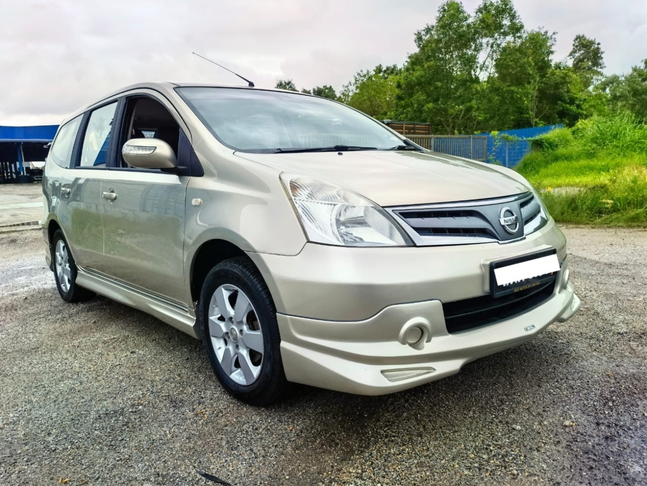 2012 Nissan GRAND LIVINA 1.6 (A)FULL LOAN ZERO DP