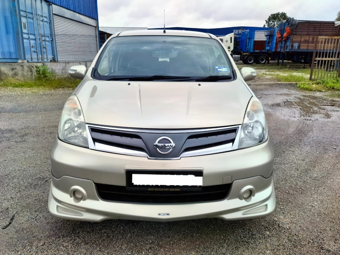 2012 Nissan GRAND LIVINA 1.6 (A)FULL LOAN ZERO DP