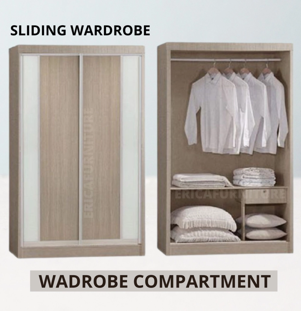  Sliding Door Wardrobe Cabinet Option A