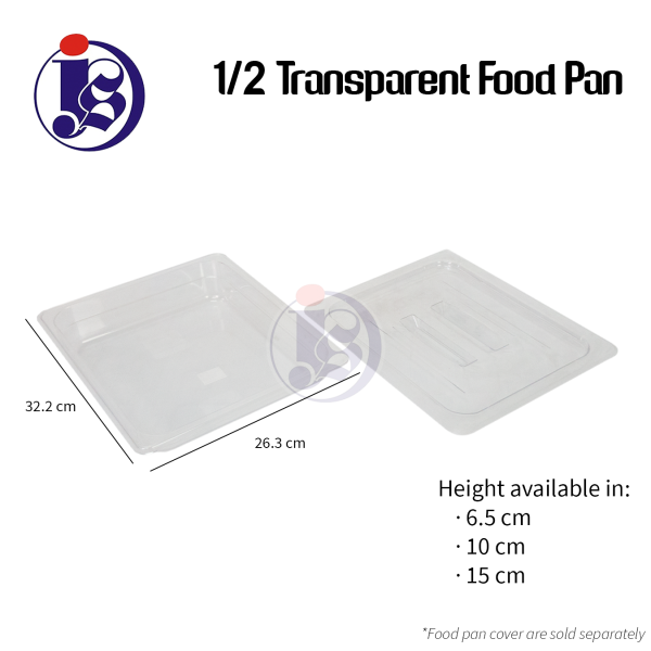 Transparent Polycarbonate Food Pan