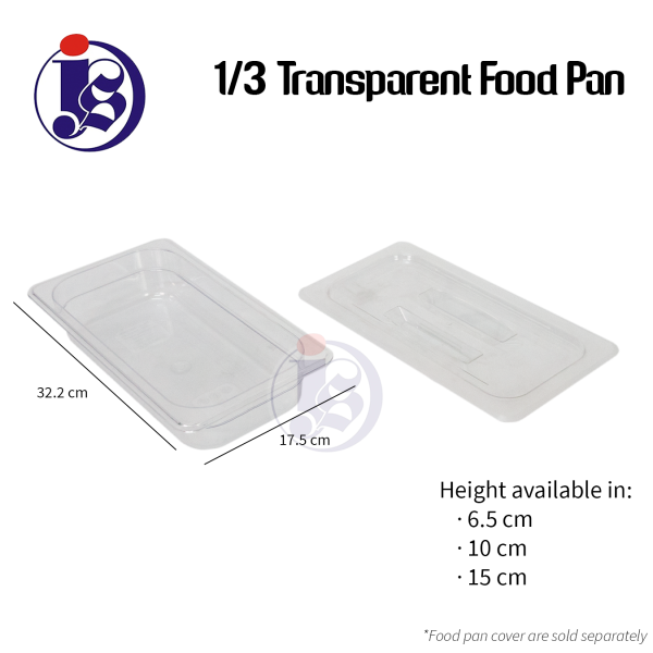 Transparent Polycarbonate Food Pan