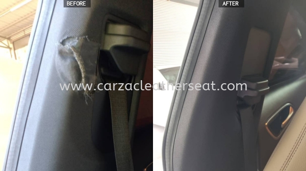 MERCEDES CLA 200 CENTER PILLAR COVER REPLACE FABRIC