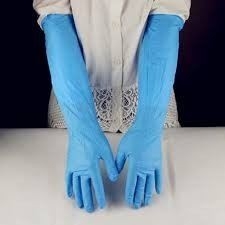 Extra Long Nitrile Glove, Power Free, Disposable