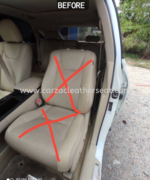 LEXUS RX SEAT REPLACE SYNTHETIC LEATHER