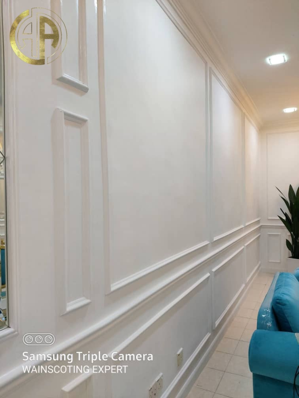 Fr005 Living Room 18mm X 32mm Graphic Design Wall Decoration And Wainscoting From Malaysia Frame Wainscoting Johor Bahru Jb Malaysia Kulai A A Smart Concepts