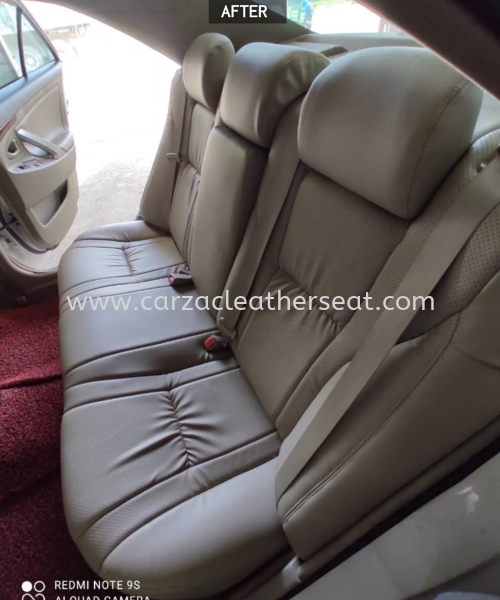 TOYOTA CAMRY SEAT REPLACE SYNTHETIC LEATHER