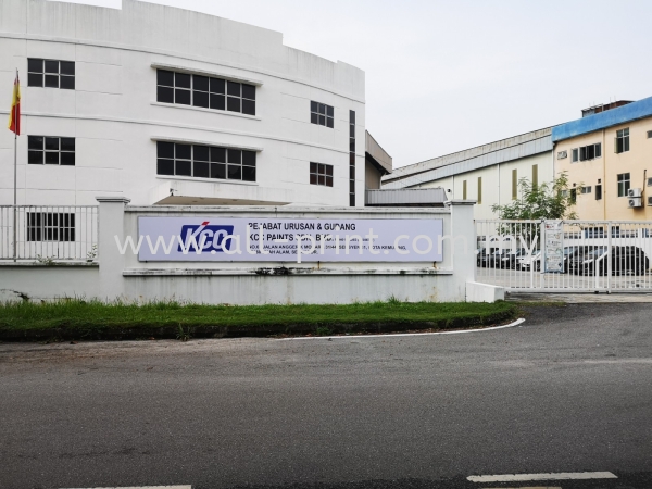 kcc kota Kemuning -  Gi Board Signboard 