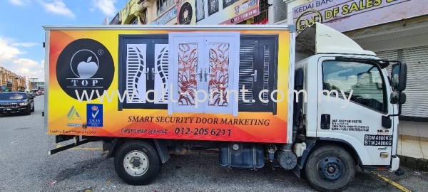 TOP Security  - lorry Sticker 