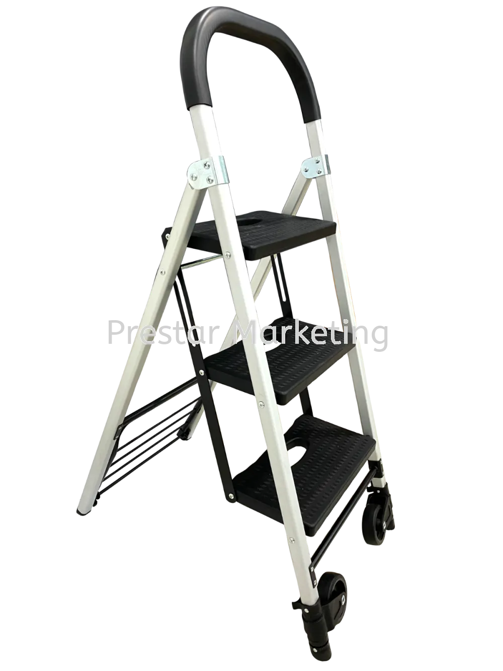 OREX 3 STEP ALUMINIUM LADDER TROLLEY