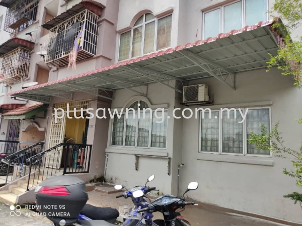 Metal Roofing @Wira Apartment, Jalan Tun Perak 1, Taman Tun Perak, Selangor