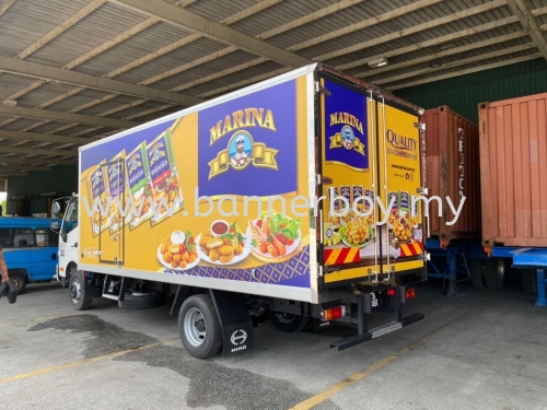 lorry sticker wrapping