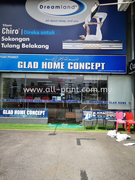 Glad Home - Glass Sticker 