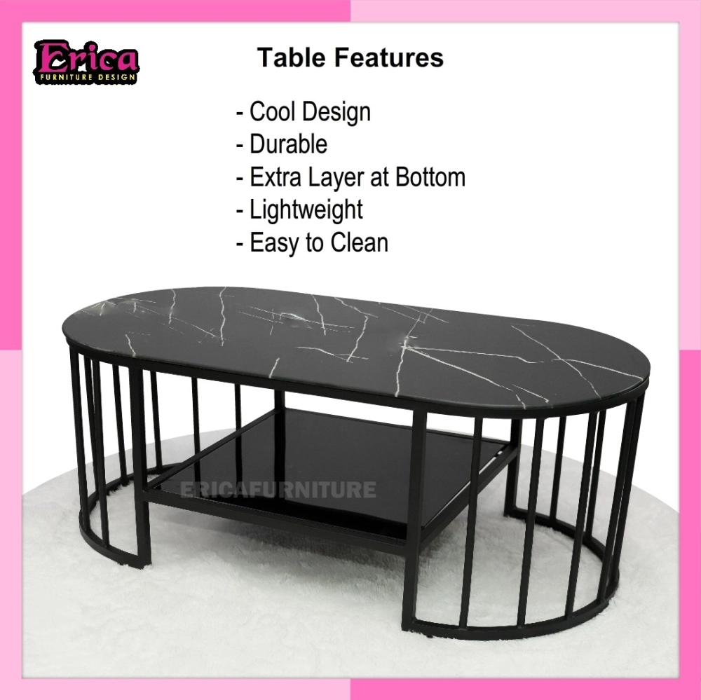 Lesotho Tempered Glass Coffee Table