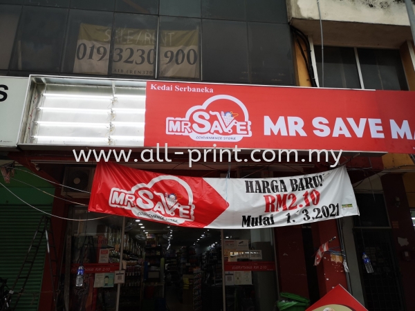   Mr Save - Subang Perdana - Lightbox Signage 