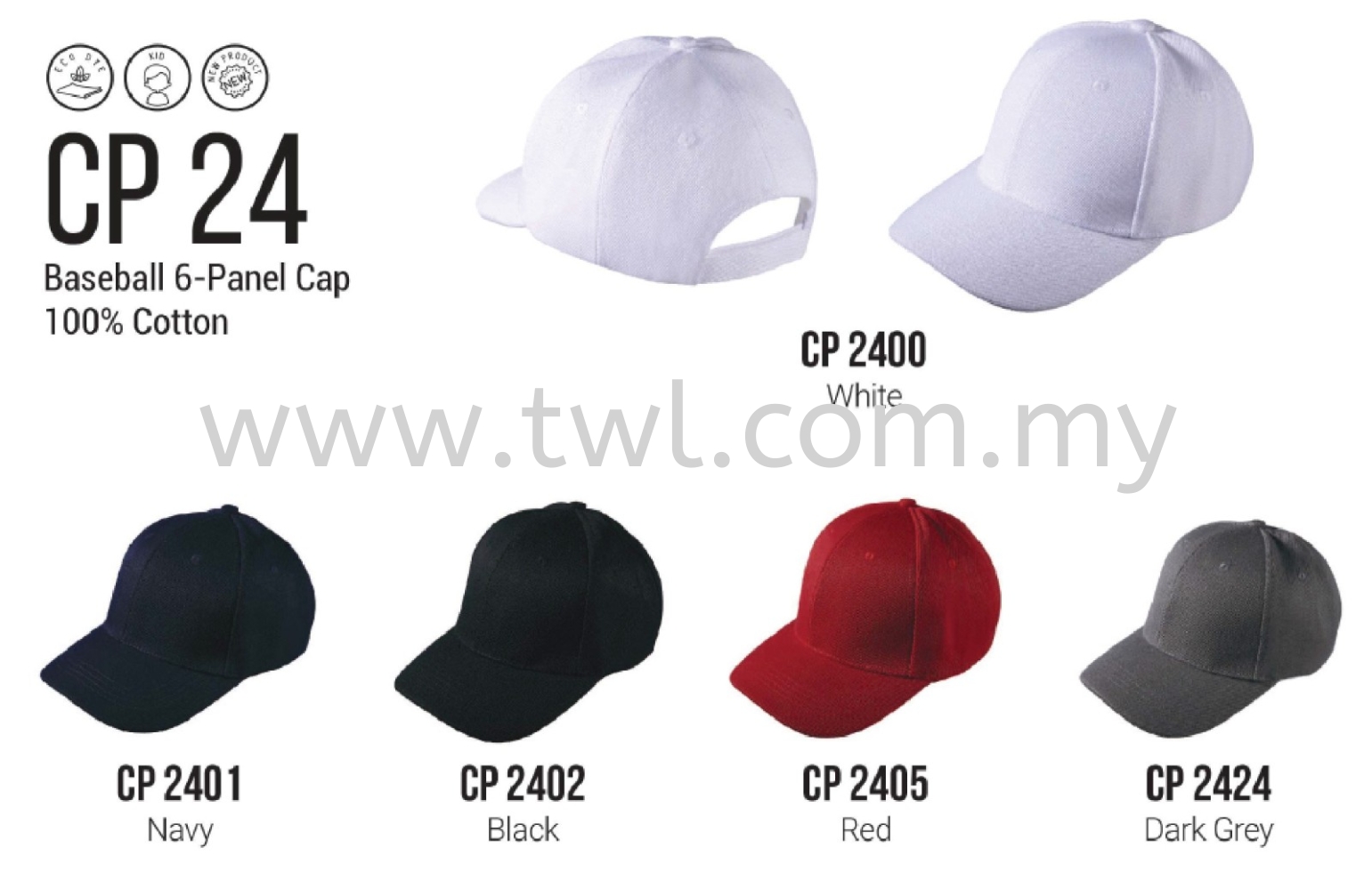 CP24- Kid Baseball Cap 