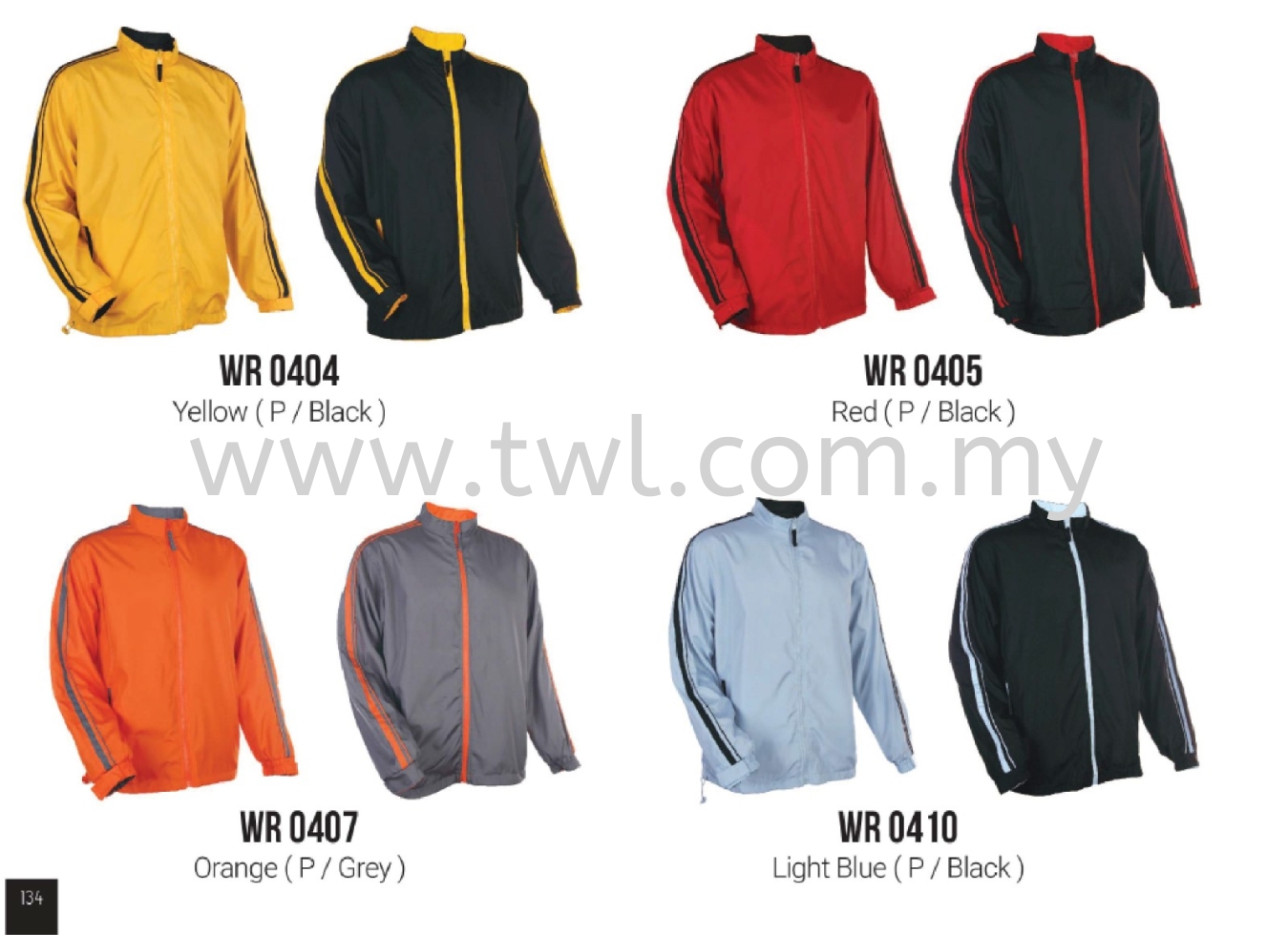 WR04- Reversible Windbreaker 