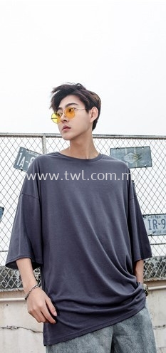 TS017 Oversize Japanese Roundneck Tee