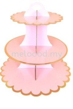 Cupcake stand 3 tier - Pink / Blue  2006 1801 