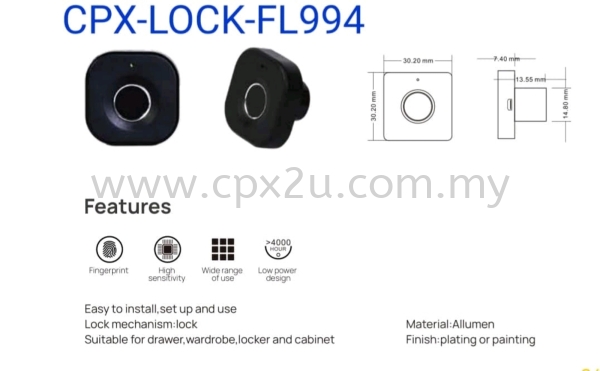 FINGER PRINT LOCK FL994