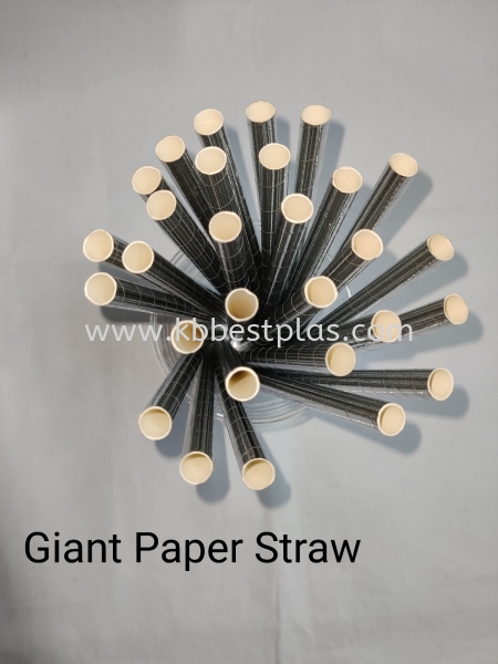 Giant paper straw