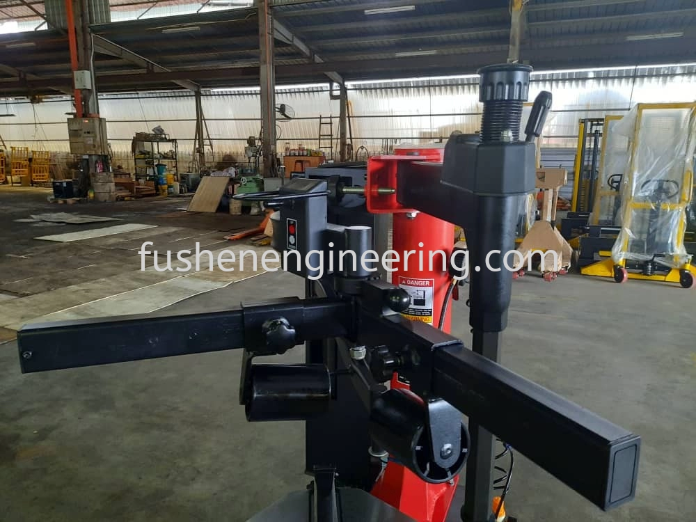 Swing Arm Tire Changer with Left Side helper arm