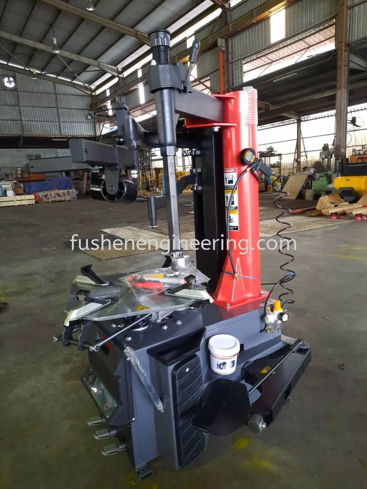 Swing Arm Tire Changer with Left Side helper arm