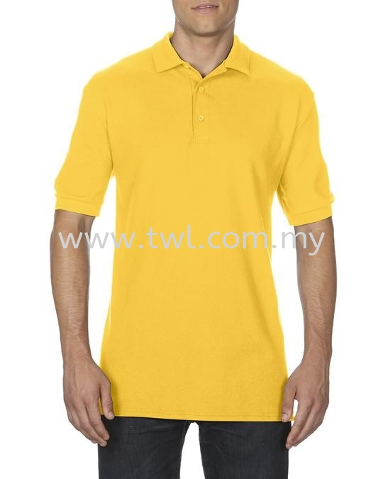 83800 GILDAN PREMIUM COTTON ADULT DOUBLE PIQUE SPORT SHIRT_Polo Tee