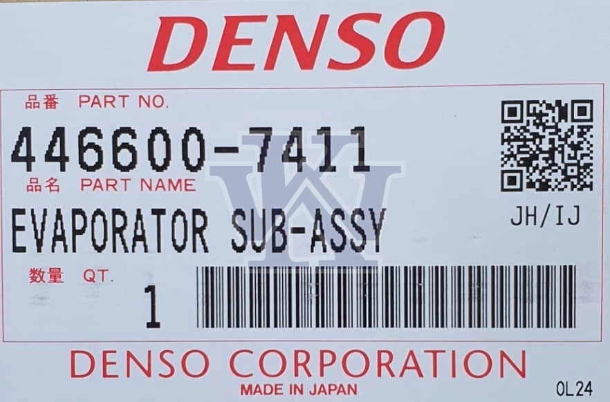 HONDA ACCORD T2A 2012 EVAPORATOR COOLING COIL DENSO 446600-7411