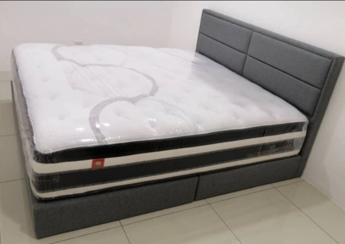 KPSB HIGH QUALITY BED FRAME wit Strong Divan 