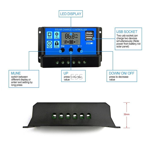 10A Solar Charge Controller