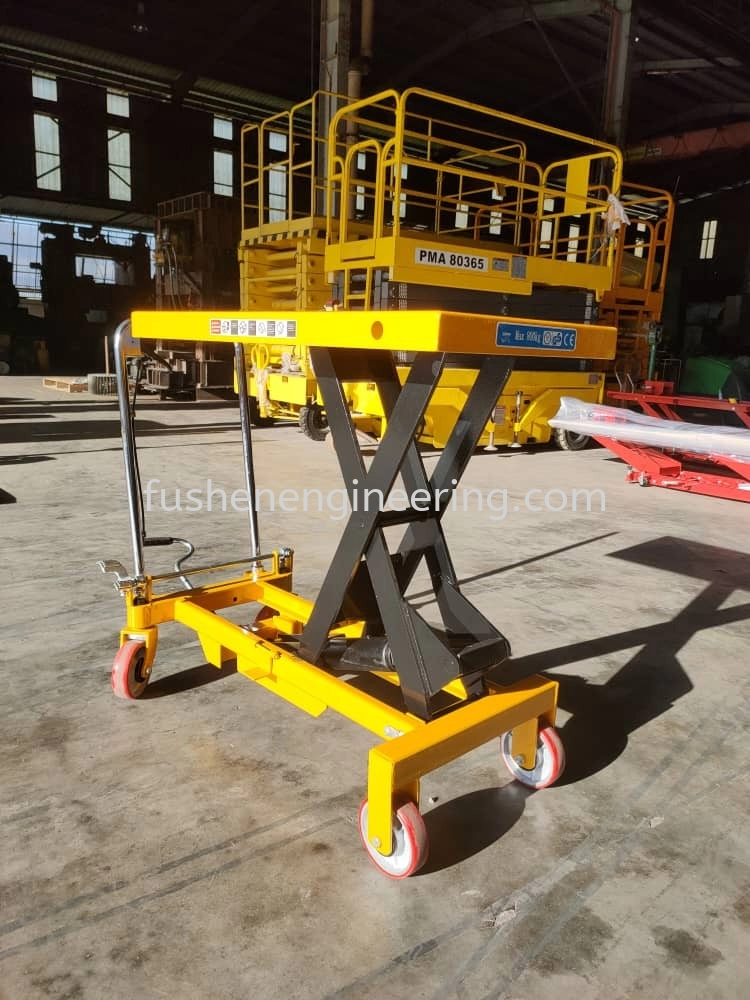 FUSHEN Scissor Lift Trolley/Table - WP1000 Series