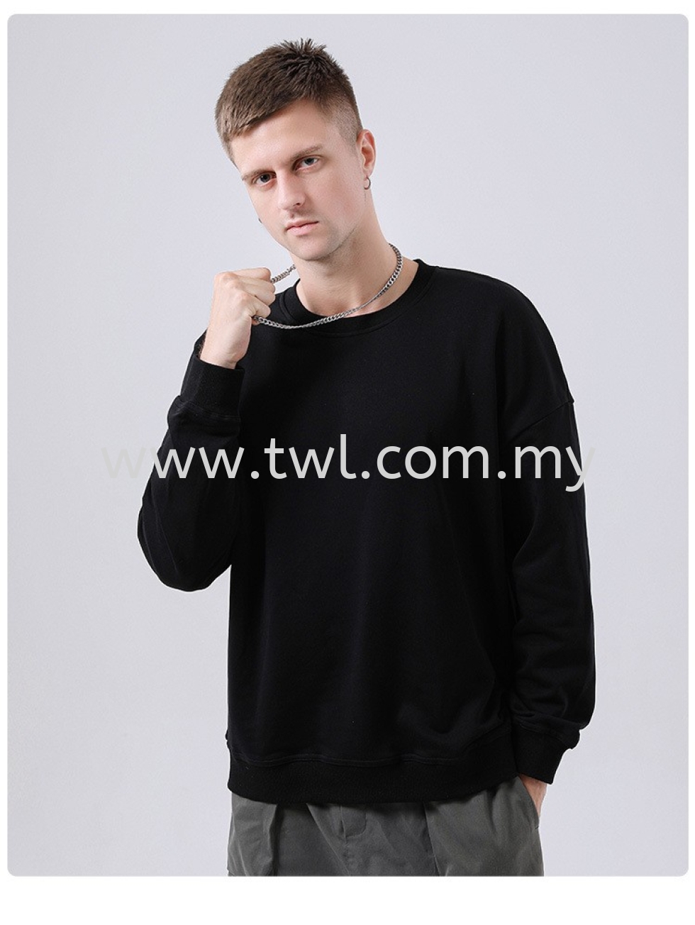 019 Sweater 320g Drop Shoulder