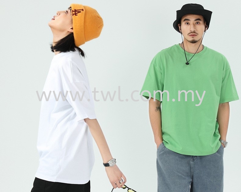 TS012 Crew Neck 200g Oversized Shirts