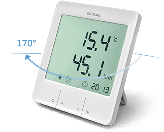 ZOGLAB SMART DIGITAL THERMOHYGROMETER READY STOCK FOR SALES 